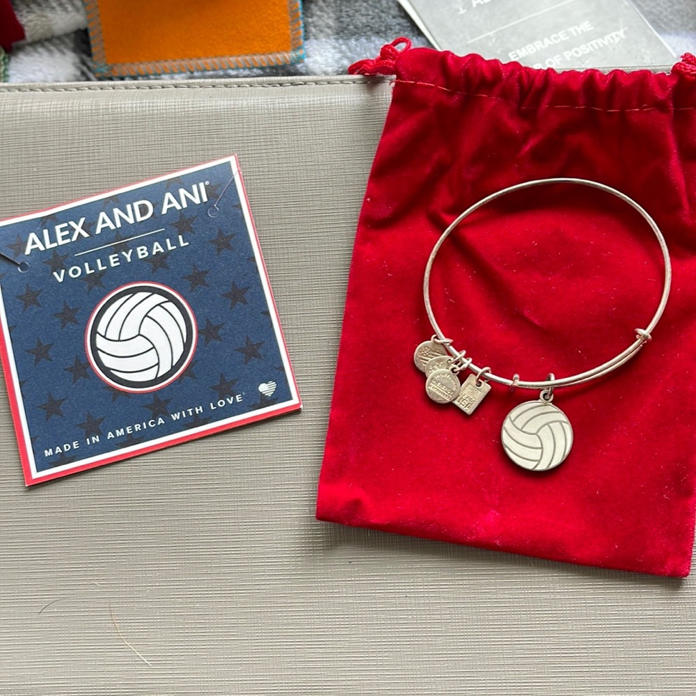 Alex and Ani Volleyball Bracelet